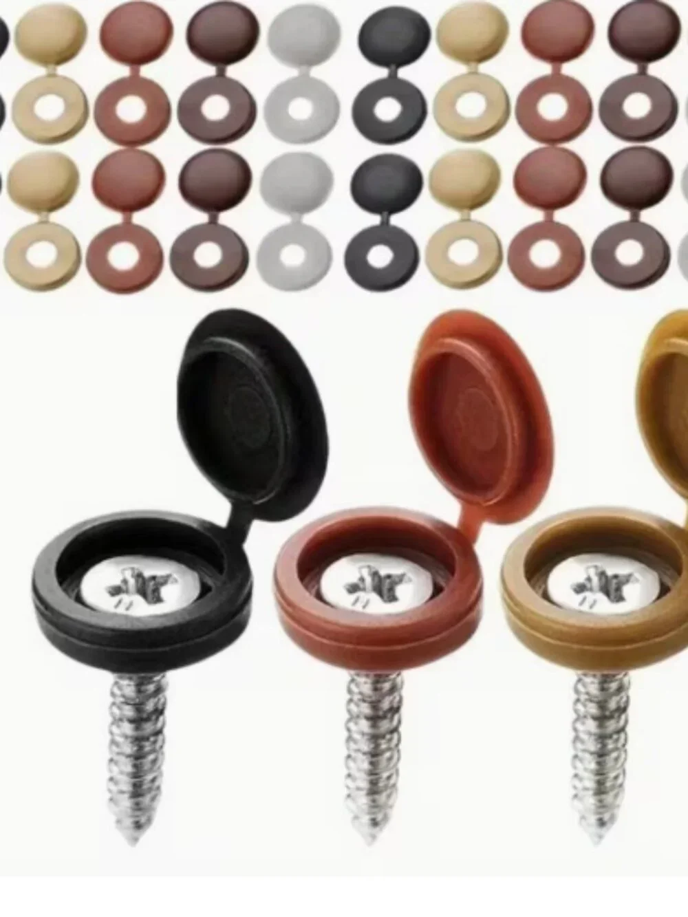 80 Piece Decorative Screw Caps